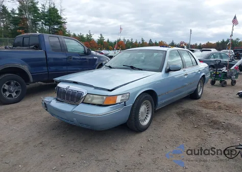 2000 Mercury Grand Marquis Ls from USA, damaged, VIN 2MEFM75W3YX671193